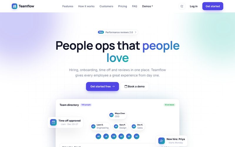 Teamflow demo preview